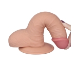 Yeni Nesil Ultra Yumuşak Özel Dokulu 18 Cm Realistik Penis-1084