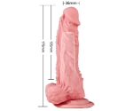 Yinag 17.5 Cm Liquid Silikon Ultra Yumuşak Penis Kılıfı&İçi Boş Kemerli Penis