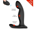 Zeus-Rct 9 Modlu Titreşimli Anal Vajinal ve Klitoris Özel Kumandalı Şarjlı Vibratör Zeus-Rct 9 Modlu Titreşimli Anal Vajinal ve Klitoris Özel Kumandalı Şarjlı Vibratör