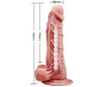 Zouma 19 Cm Çift Katmanlı&Kıkırdaklı Ultra Yumuşak Kemerli Penis  Zouma 19 Cm Çift Katmanlı&Kıkırdaklı Ultra Yumuşak Kemerli Penis