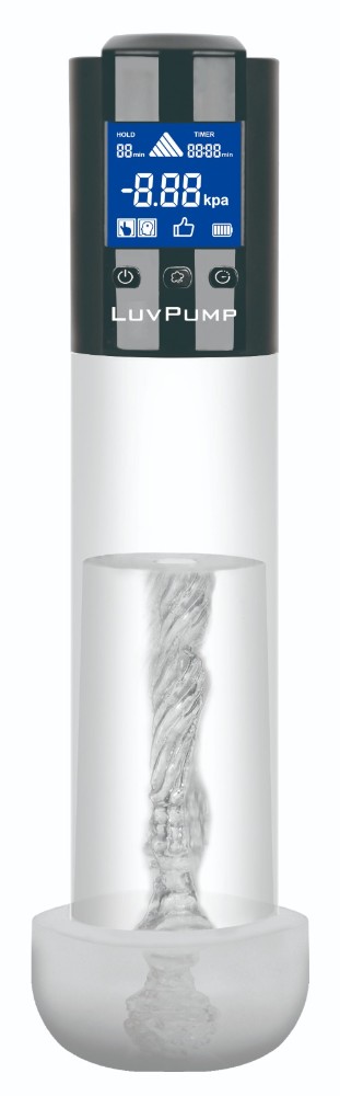 Profesyonel LCD Ekran Mastürbatör ve  Akıllı Otomatik Penis Pompası