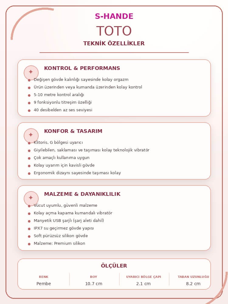 Prog 9 Fonksiyonlu Titreşimli G-Bölgesi ve Klitoris Uyarıcı Kumandalı Yumuşak Vibratör