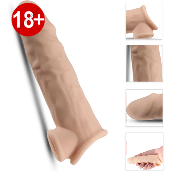 Renegade Annex Thin 19 Cm Testis Tutuşlu Gerçekçi Penis Kılıfı