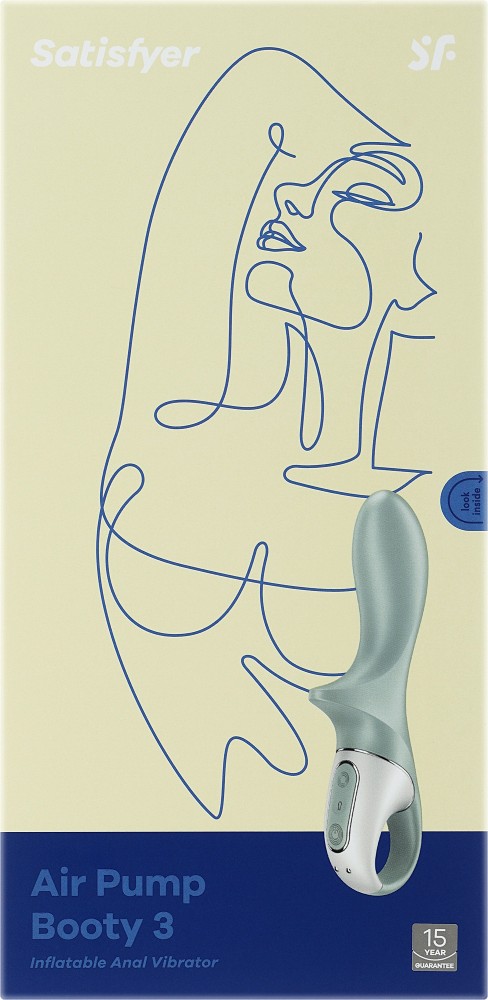 Satisfyer Air Pump Booty 3 G Bölgesi Uyarıcı Vibratör