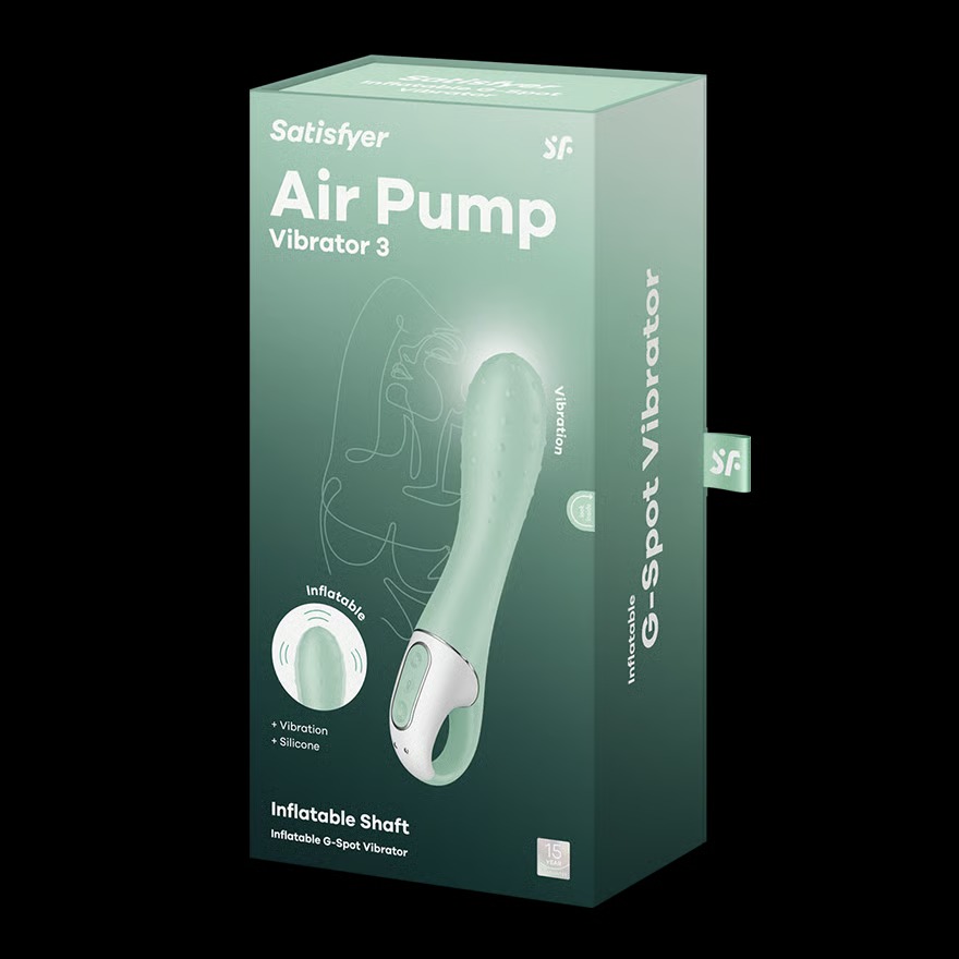 Satisfyer Air Pump Vibrator 3 Şişirilebilir G-Spot Titreşimli Vibratör