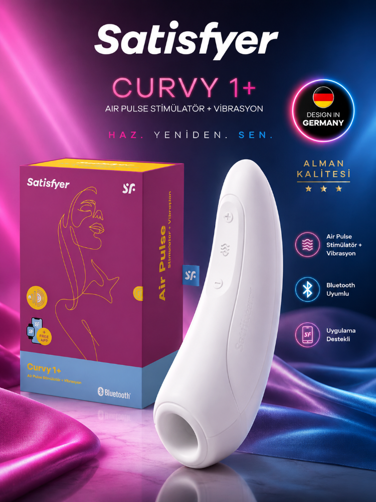 Satisfyer Double Joy White Telefon Kontrol Çiftlere Özel Vibratör	