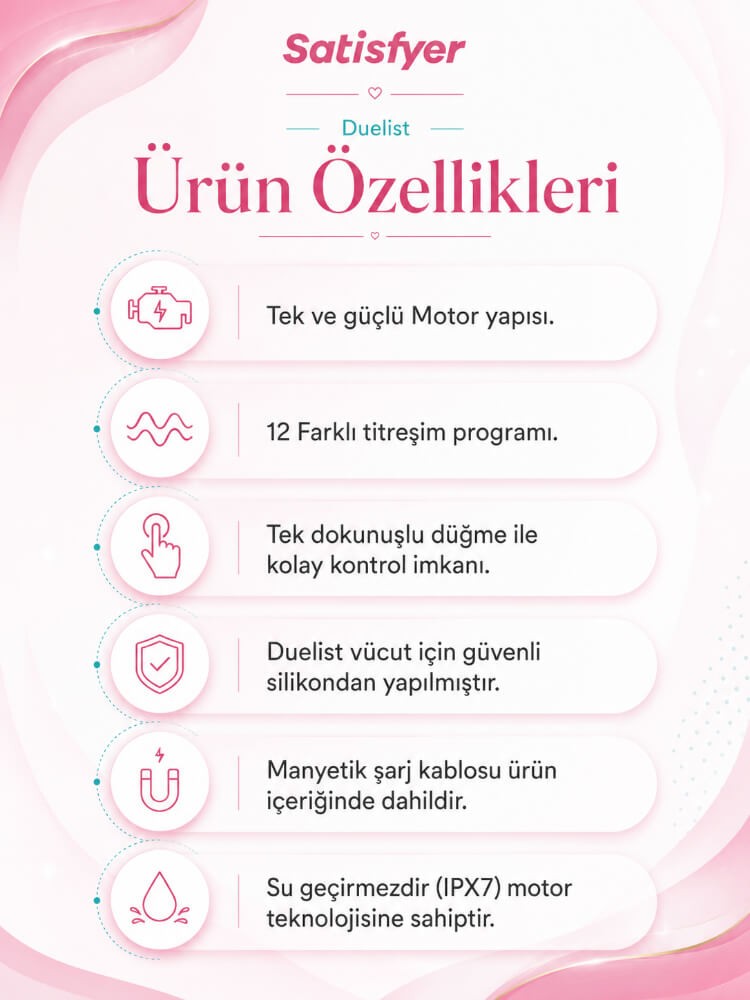 Satisfyer Duelist blue 12 Farklı Titreşim Modlu Penis Halkası 