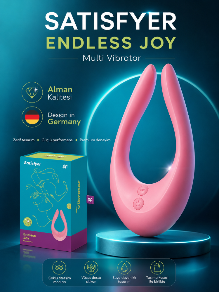 Satisfyer Endless Joy Çiftlere Özel Pembe Multi Vibratör