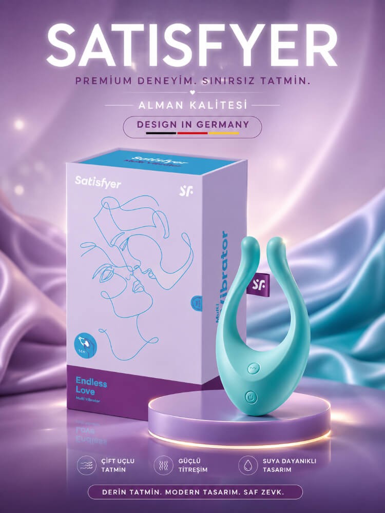 Satisfyer Endless Love Çiftlere Özel Turkuaz Multi Vibratör