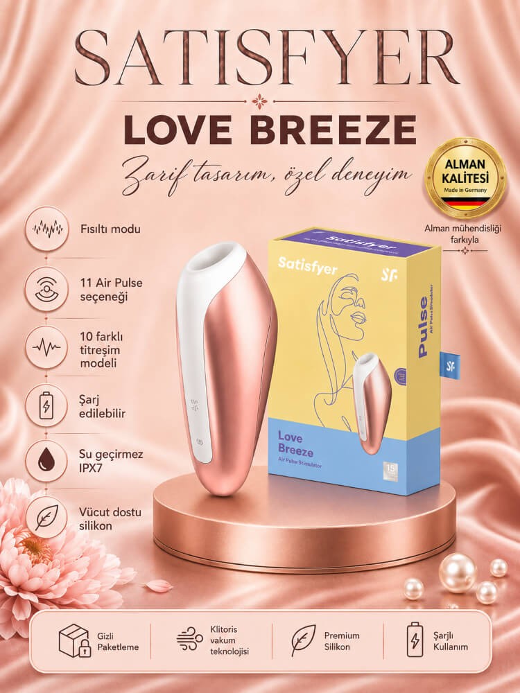 Satisfyer Love Breeze Klitoris Vibratörü
