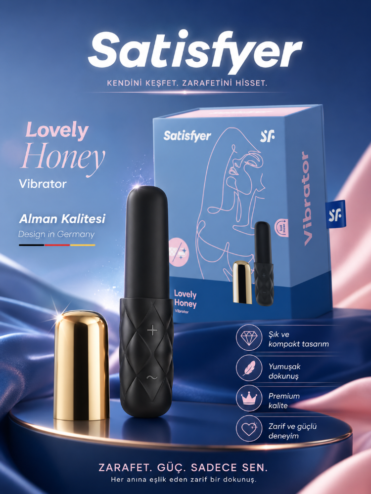 Satisfyer Lovely Honey Mini Ruj Vibratör