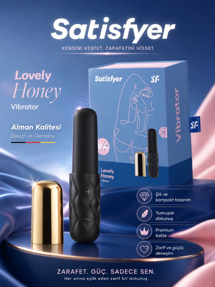 Satisfyer Lovely Honey Mini Ruj Vibratör