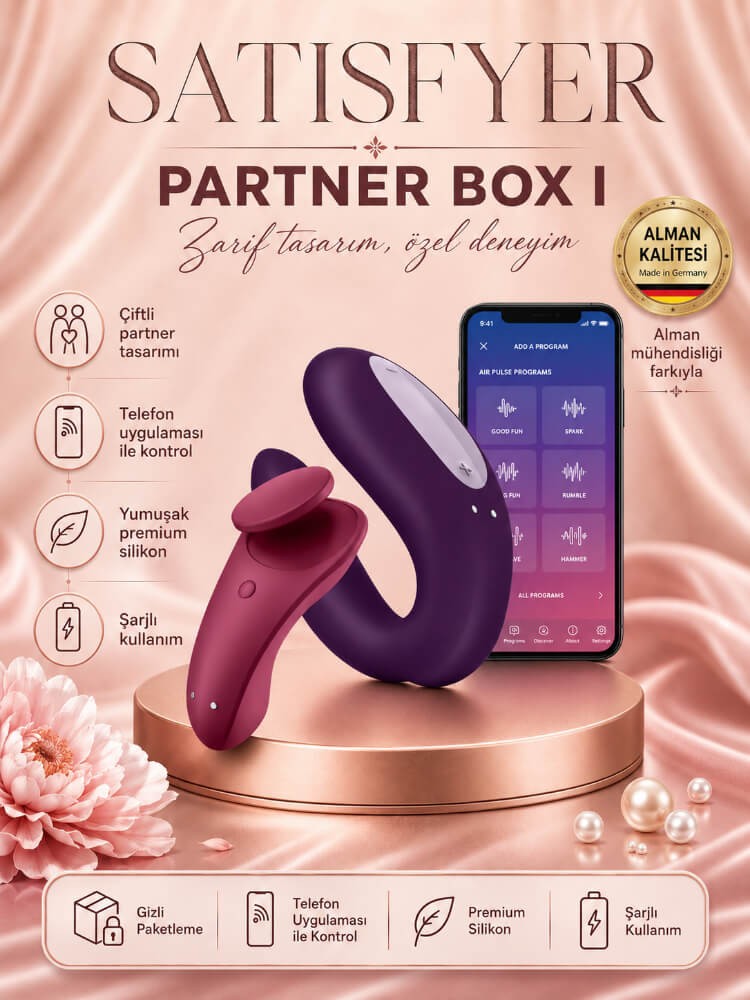 Satisfyer Partner Box 1 App Kontrollü Vibratör Seti