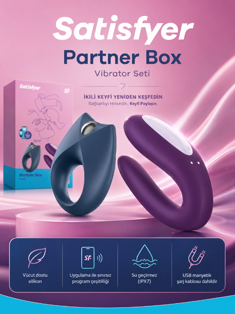 Satisfyer Partner Box 2 App Kontrollü Vibratör Seti