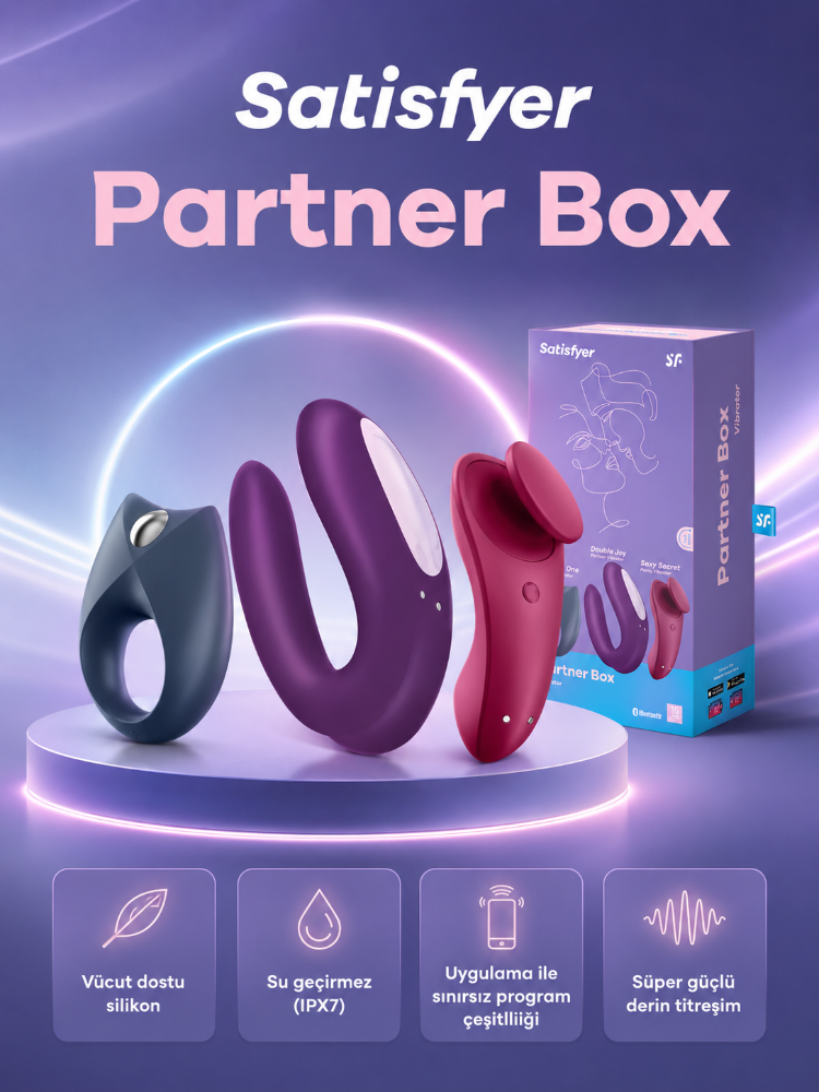 Satisfyer Partner Box 3 App Kontrollü Vibratör Seti 