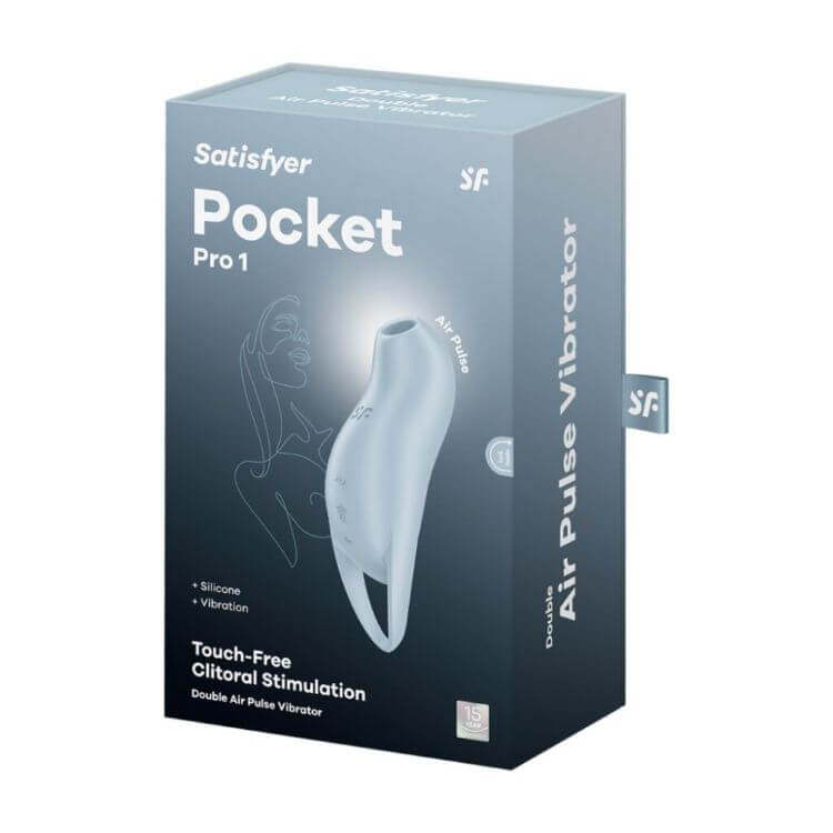 Satisfyer Pocket Pro 1 Air Pulse Hava Dalgalı ve Titreşimli Vibratör