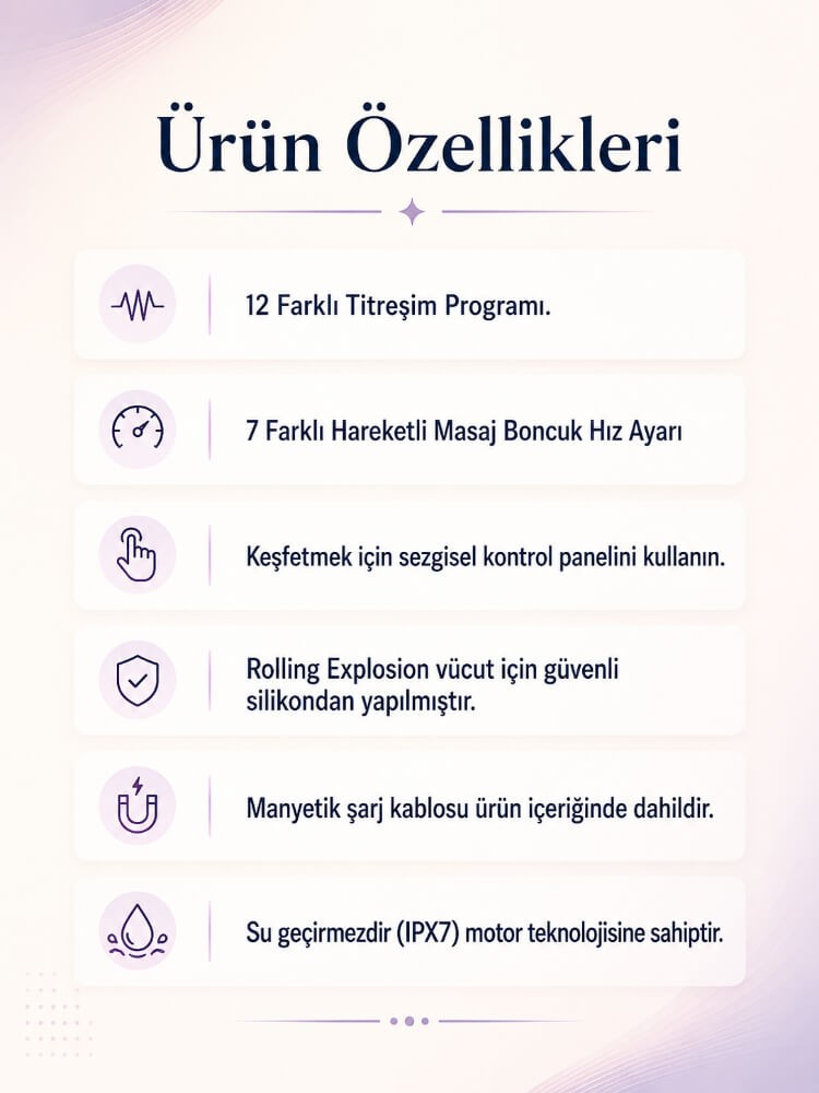 Satisfyer Rrrolling Explosion Black Hareketli Boncuklu Titreşimli Vibratör