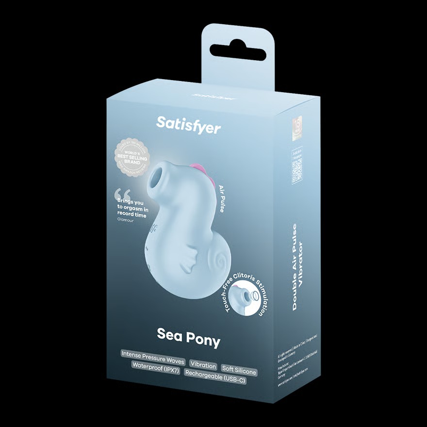 Satisfyer Sea Pony USB-C Şarjlı CihazıHava Dalgalı Klitoris Vibratör 