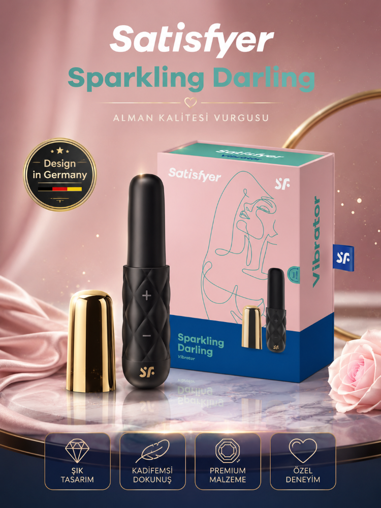 Satisfyer Sparkling Darling Mini Ruj Vibratör