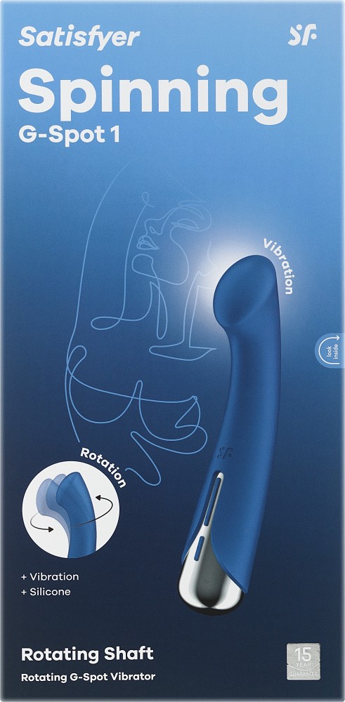 Satisfyer Spinning G-Spot 1 Döner Başlıklı G-Noktası Titreşimli Vibratör
