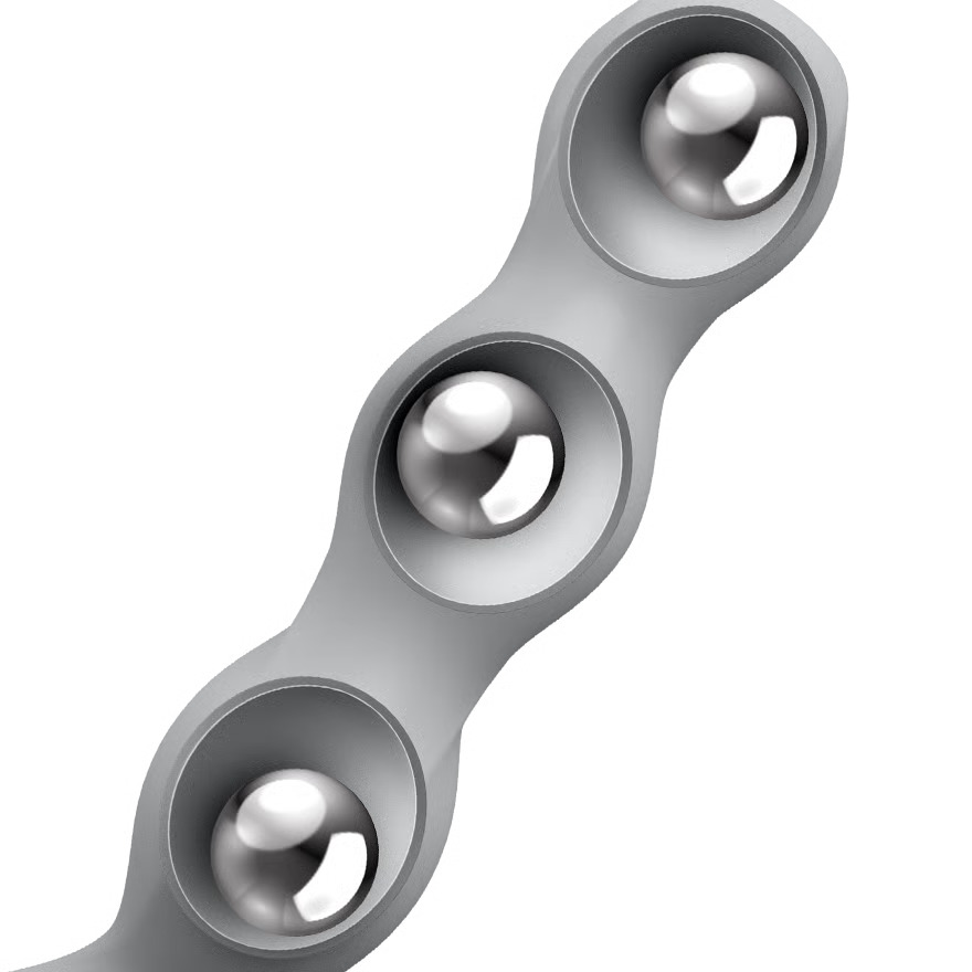 Satisfyer Triple Ball-R Gri Silikon Anal Plug