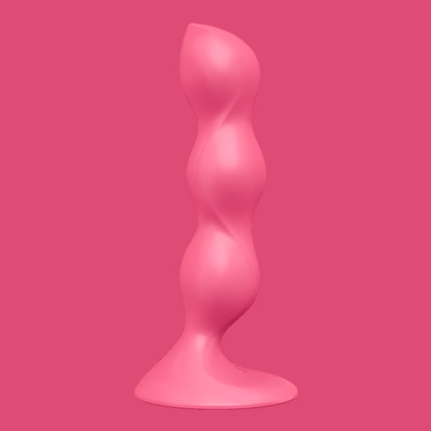 Satisfyer Triple Ball-R Pembe Silikon Anal Plug