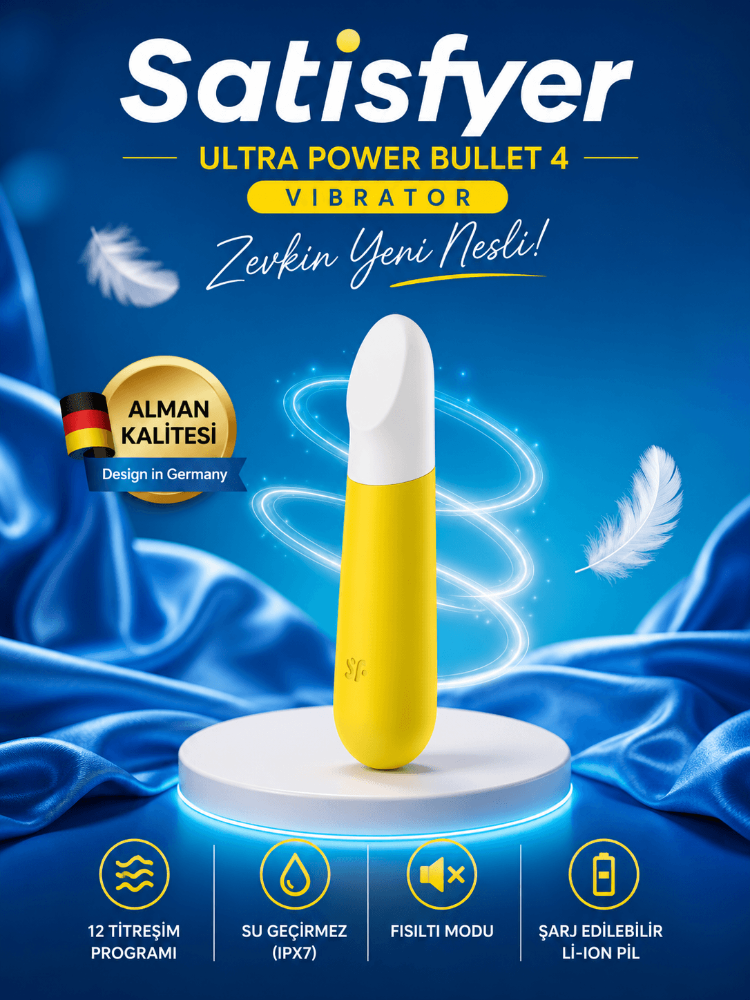Satisfyer Ultra Power 4 - 12 Modlu Titreşimli Şarjlı Mini Vibratör