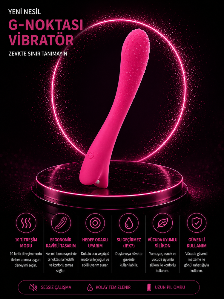 Top 9 Modlu Titreşimli Şarjlı Su Geçirmez G-Bölgesi Özel Vibratör