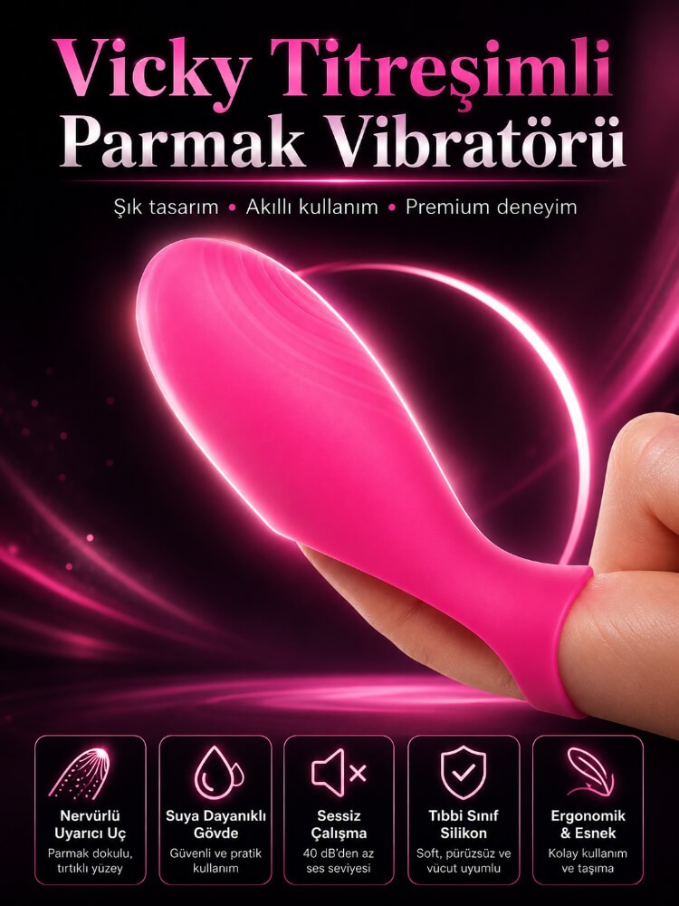 Vicky Titreşimli Parmak Vibratörü