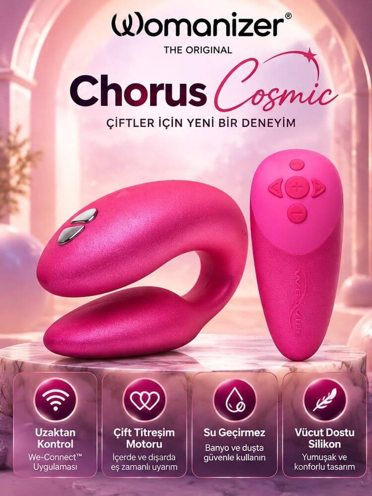 We-Vibe Chorus Cosmic Pink Çiftlere Özel Vibratör