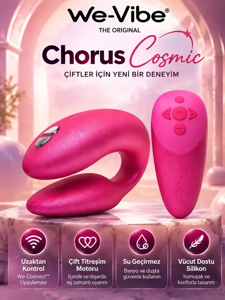 We-Vibe Chorus Cosmic Pink Çiftlere Özel Vibratör