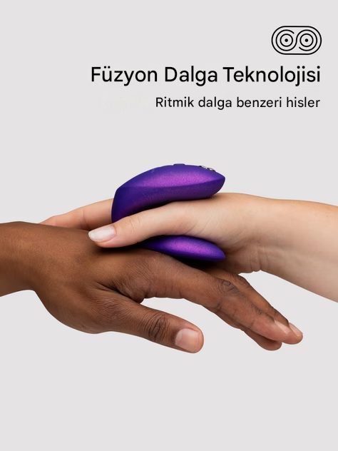 We-Vibe Chorus Pro Vibrant Future Dusk Uygulama ve Uzaktan Kumandalı Çift Vibratörü