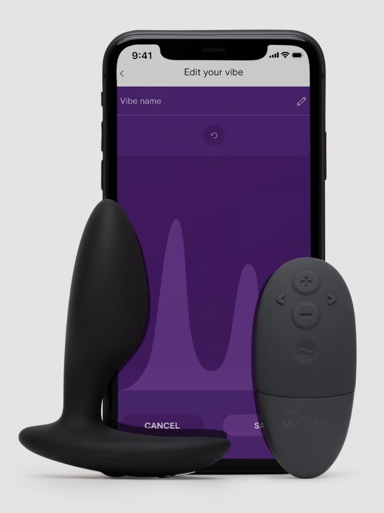 We-Vibe Ditto+ Satin Black App Kontrollü Anal Plug