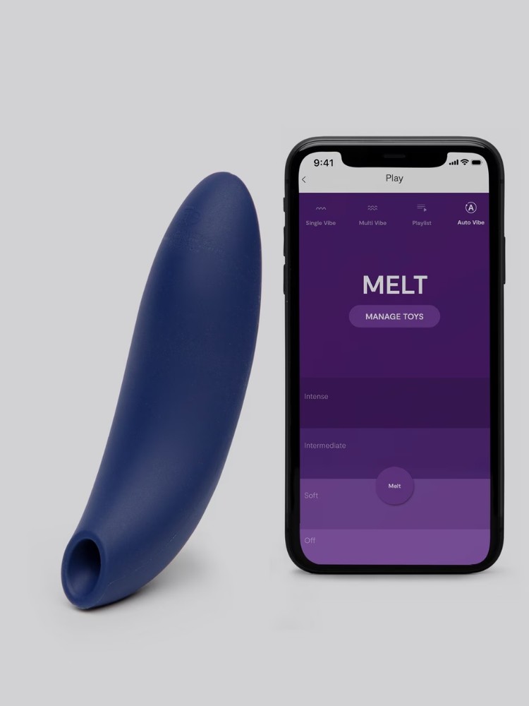 We-Vibe Melt Akıllı Telefon Kontrollü Çiftlere Özel Emiş Yapabilen Vibratör