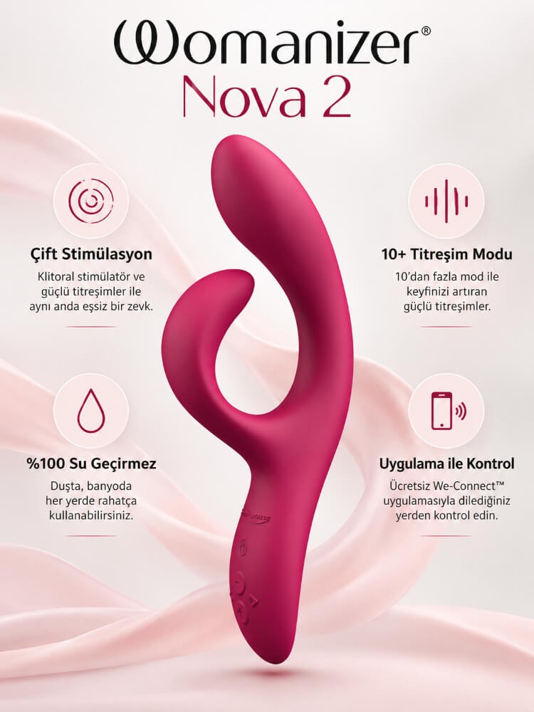 We-Vibe Nova 2 Telefon Kontrol Vibratör