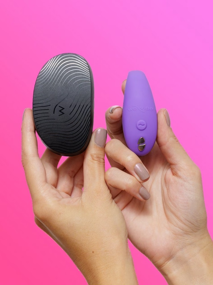 We-Vibe Sync Go Giyilebilir Mor Vibratör