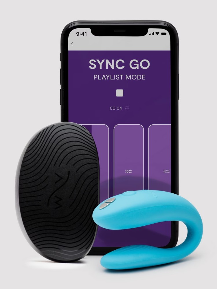 We-Vibe Sync Go Giyilebilir Turkuaz Vibratör