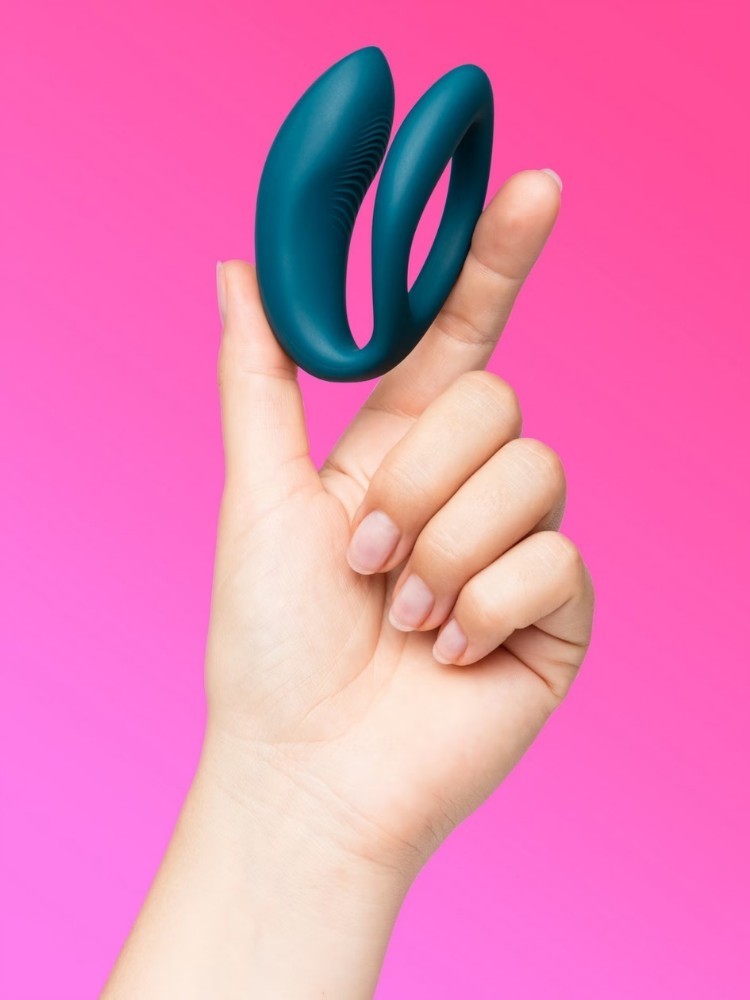 We Vibe Sync O Velvet Green App Kontrollü Giyilebilir Çiftlere Özel Vibratör
