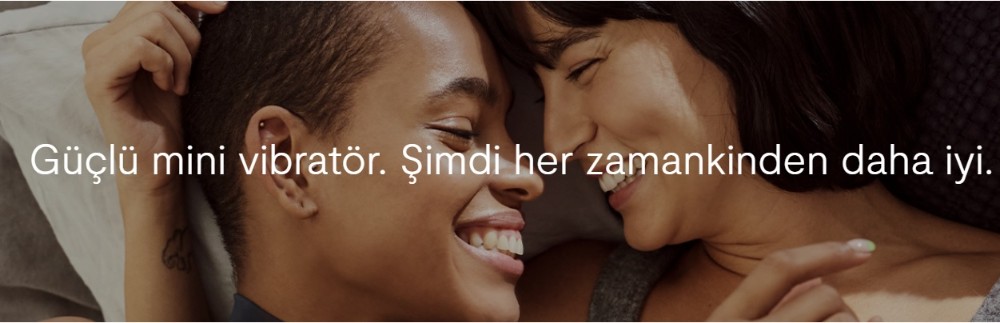 We-Vibe Tango X Midnight Blue En Güçlü Mini Vibratör