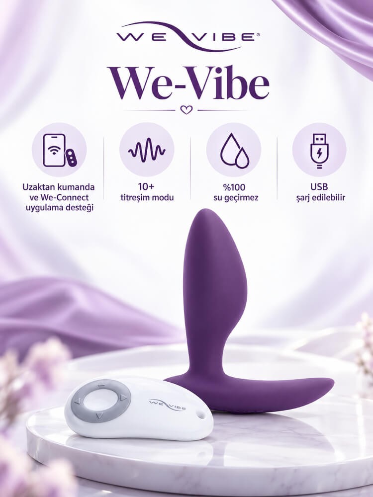We-Vibe Vektör Akıllı Telefon Uyumlu Prostat Masaj Vibratörü