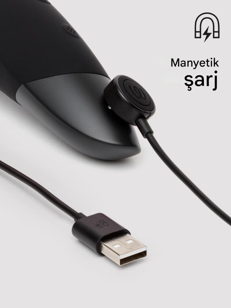 Womanizer Enhance Black Emiş ve Titreşimli 2 si 1 Arada Klitoris Stimülatör Vibratörü