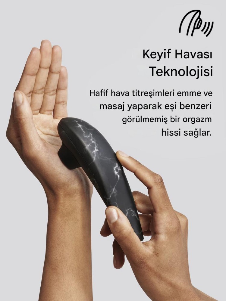 Womanizer Marılyn Monroe Classıc 2 Black Marble Özel Sürüm Klitoris Vibratör
