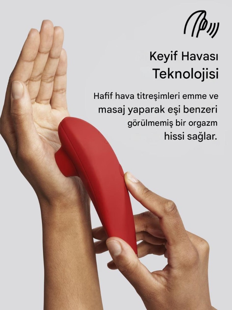Womanizer Marılyn Monroe Classıc 2 Vivid Red Özel Sürüm Klitoris Vibratör