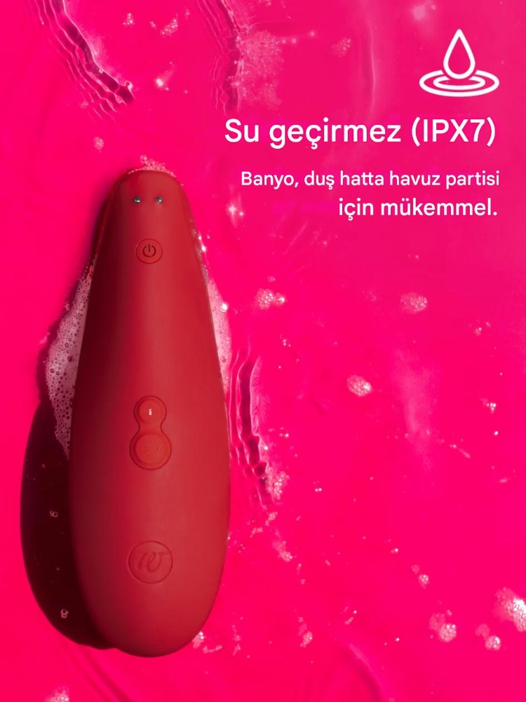 Womanizer Marılyn Monroe Classıc 2 Vivid Red Özel Sürüm Klitoris Vibratör