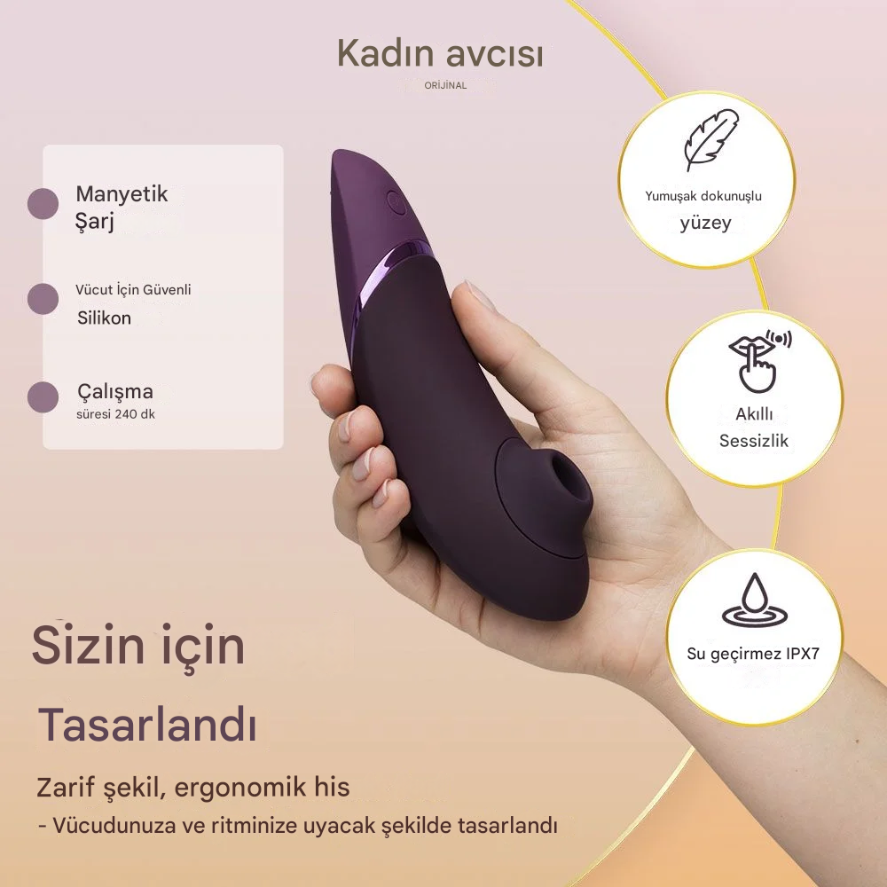 Womanizer Next Mor Klitoral Smilasyon Vibratörü