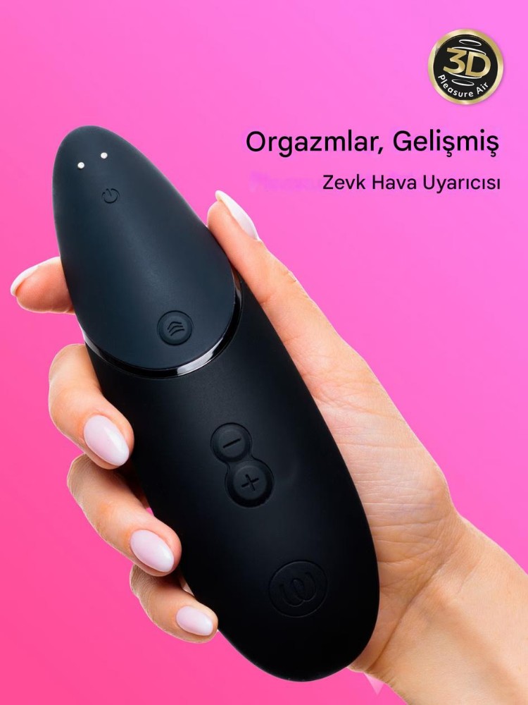 Womanizer Next Siyah Klitoral Smilasyon Vibratör