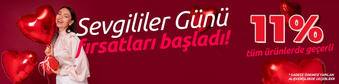Tüm Ürünlerde Sepette Ek %11 İndirim Fırsatı