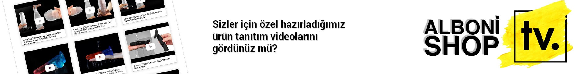 ALBONİSHOP TV ÜRÜN TANITIM VİDEOLARI