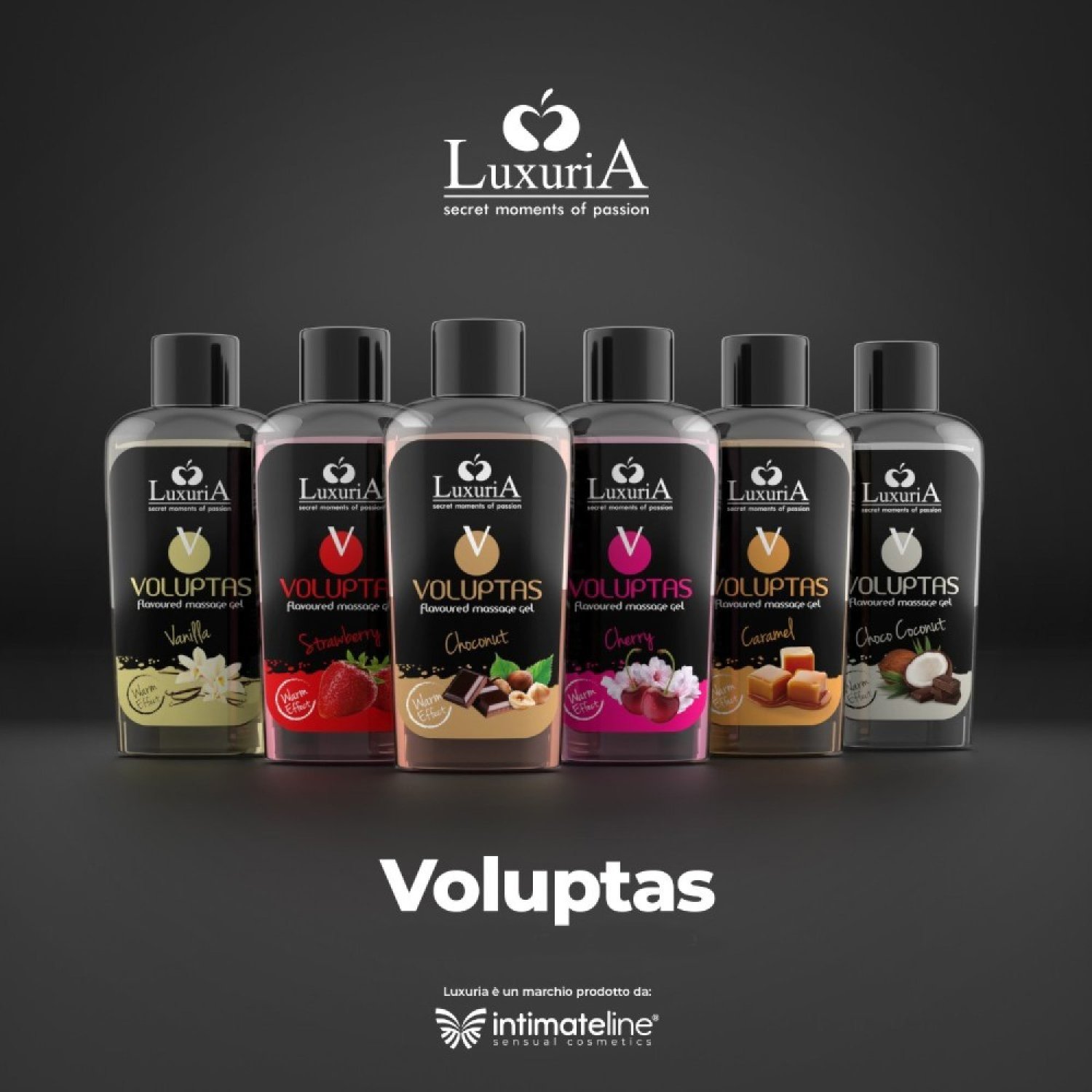 İntimateline Voluptas Karamel Aromalı Isıtıcı 100 Ml Masaj Jeli 