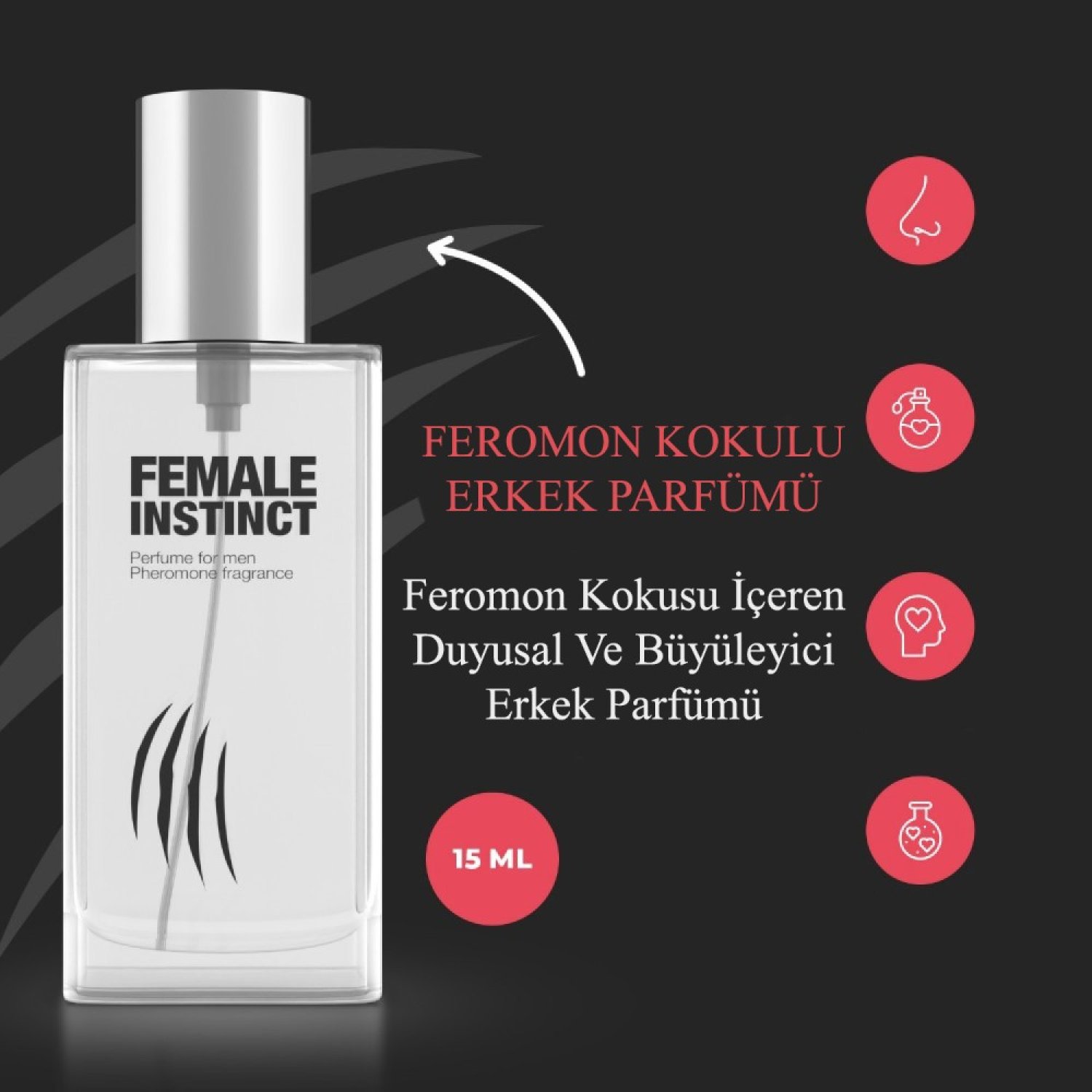 İntimateline Female Instinct 30 ML Erkek Parfüm 